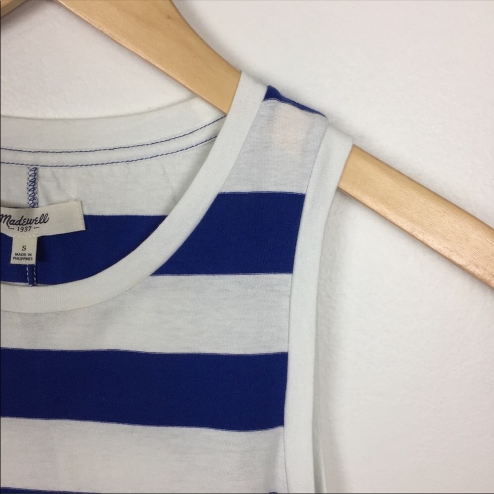 Madewell Wide Stripe Tank - Picture 5 of 11